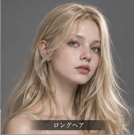 女性ロング